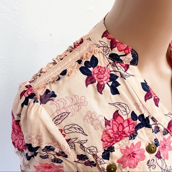 Pink Floral Hi Low Top Matilda Jane - Picture 10 of 11